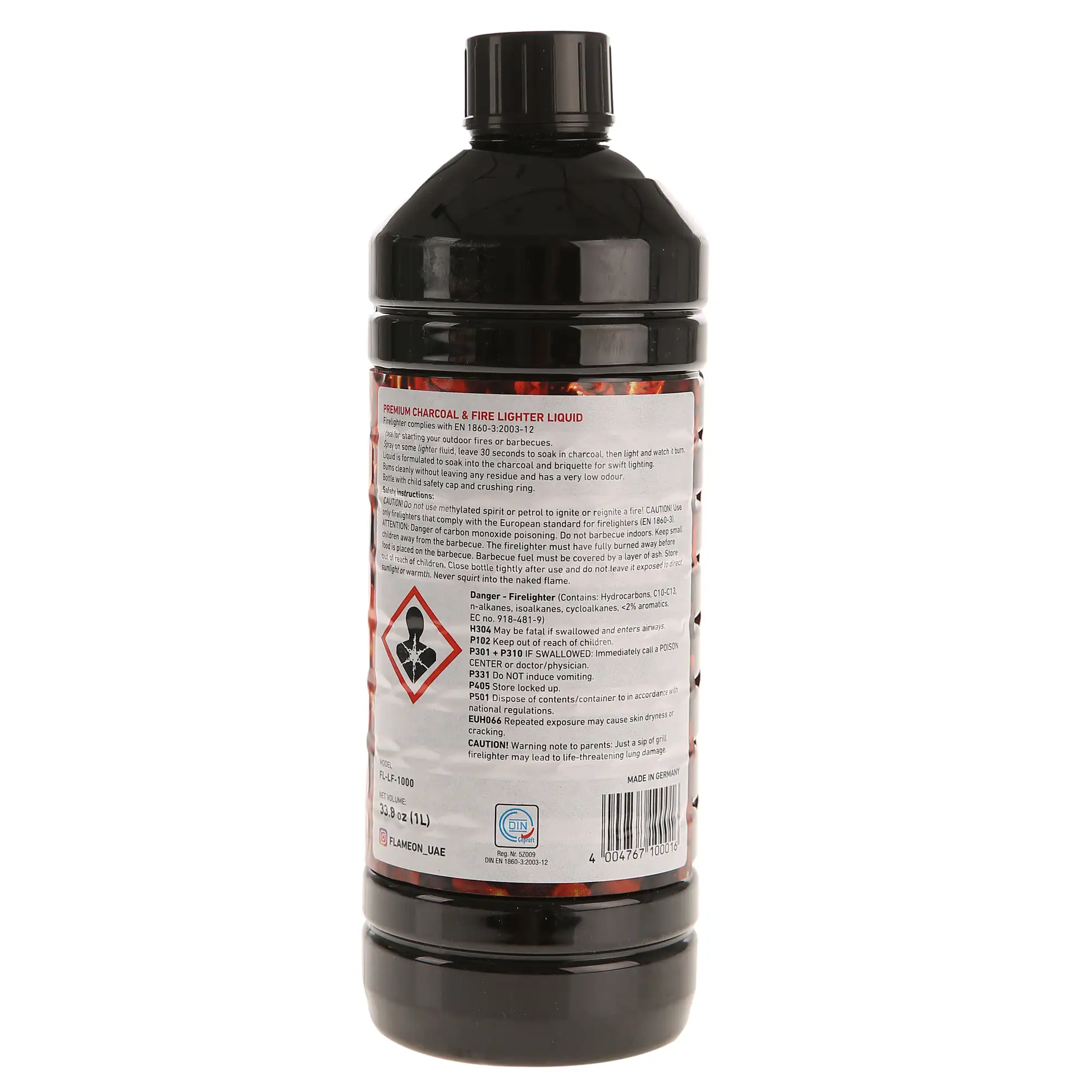 Flame-On Charcoal Lighter Fluid (1000 ml)