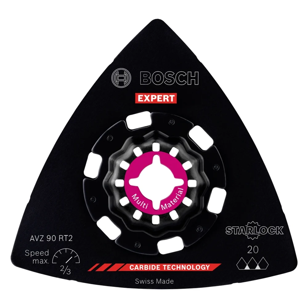 Bosch Starlock EXPERT Sanding Plate, AVZ90RT2