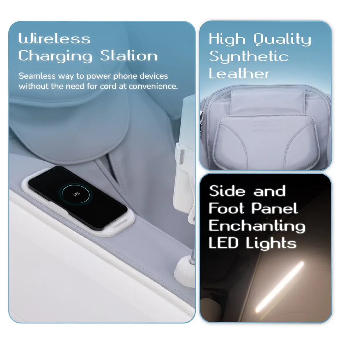 Zero Averest 4D Full Body Massage Chair W/AI Body Scanning (161.5 x 75 x 114.5 cm)