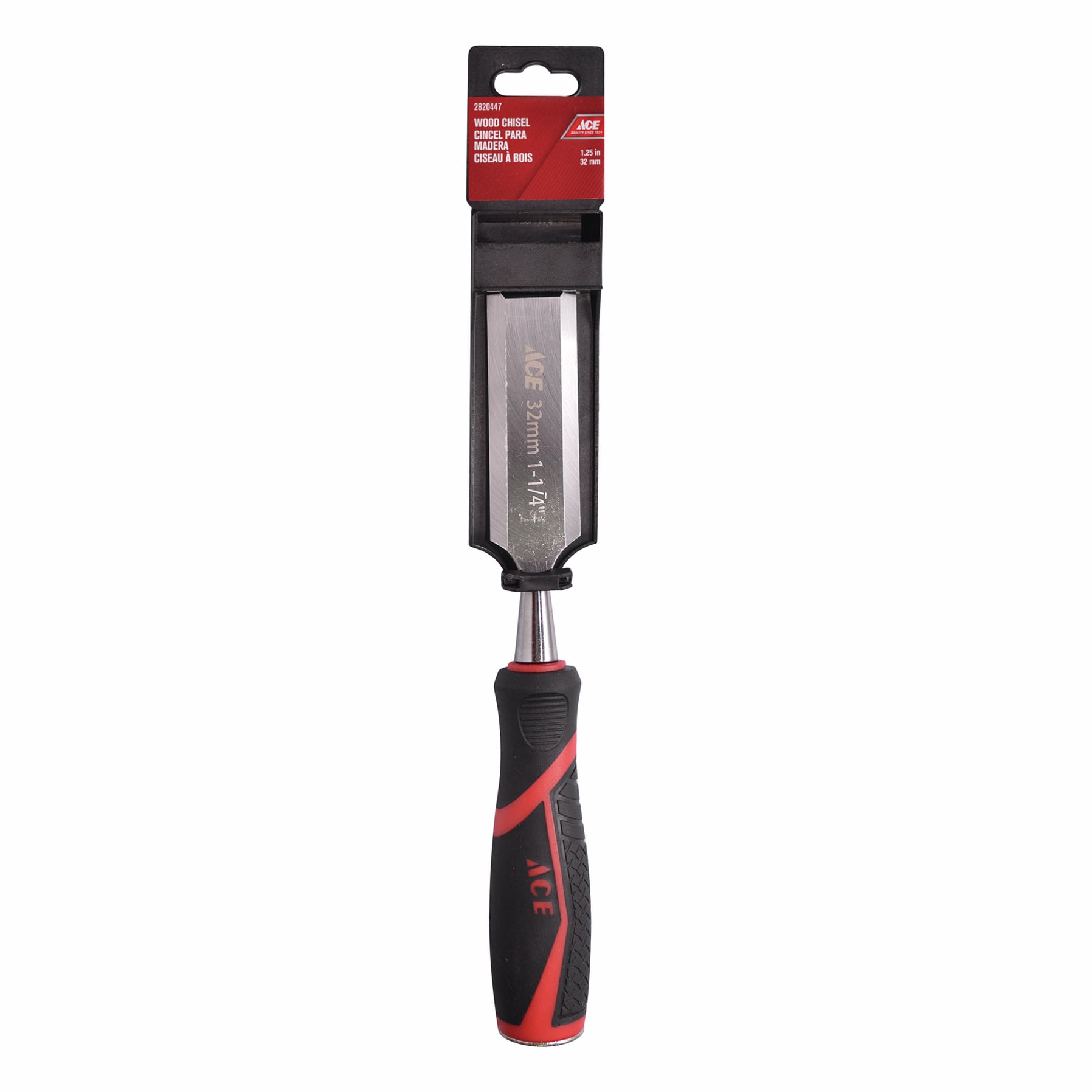 Ace Carbon Steel Wood Chisel W/TPR Handle (32 mm)