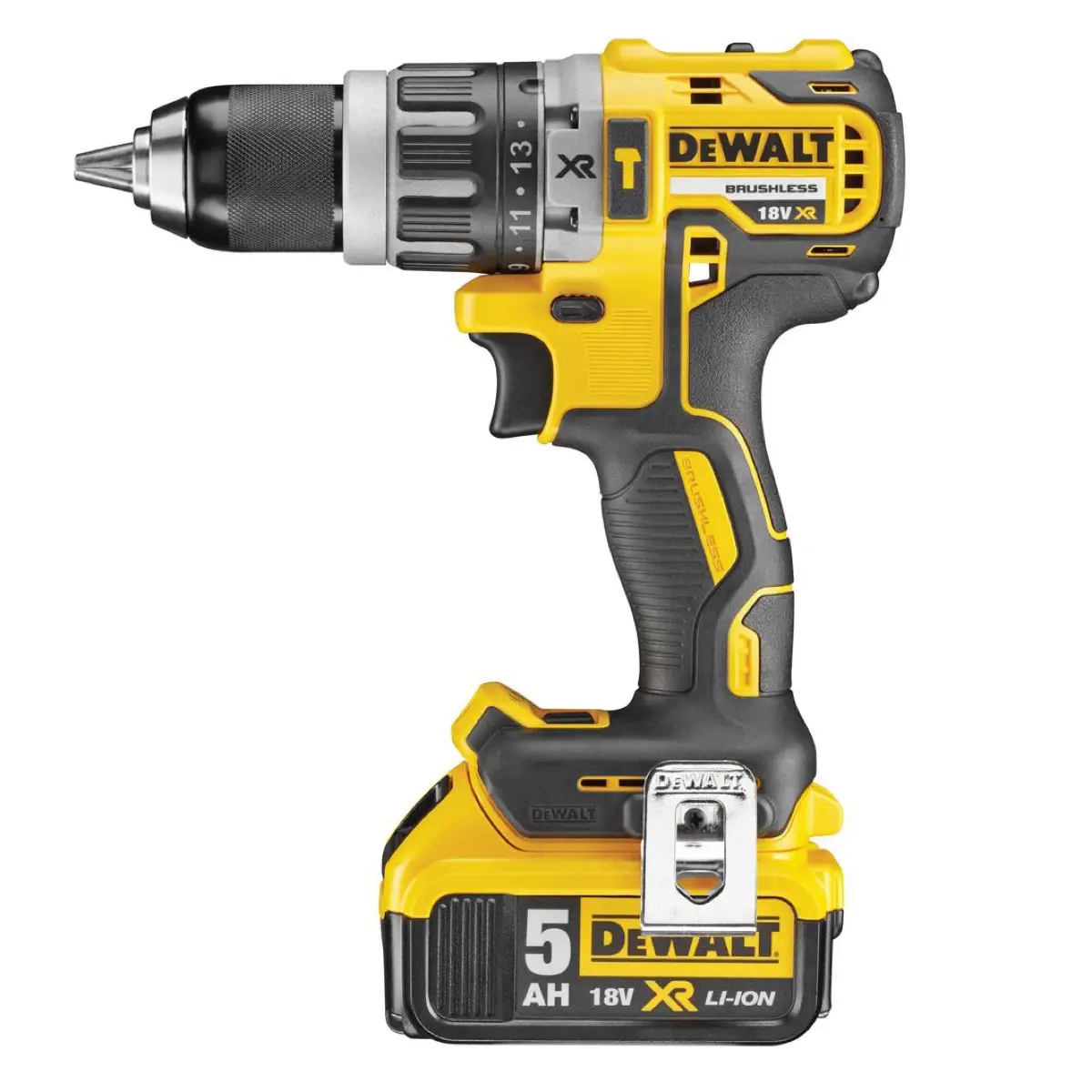 Dewalt Cordless Compact Brushless Hammer Drill Driver (18 V)