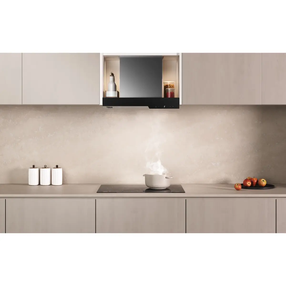 Teka Built-In Fully Integrated Chimney Hood, GFI 67350 EOS (31-37 x 59.2 x 25.5-30 cm)