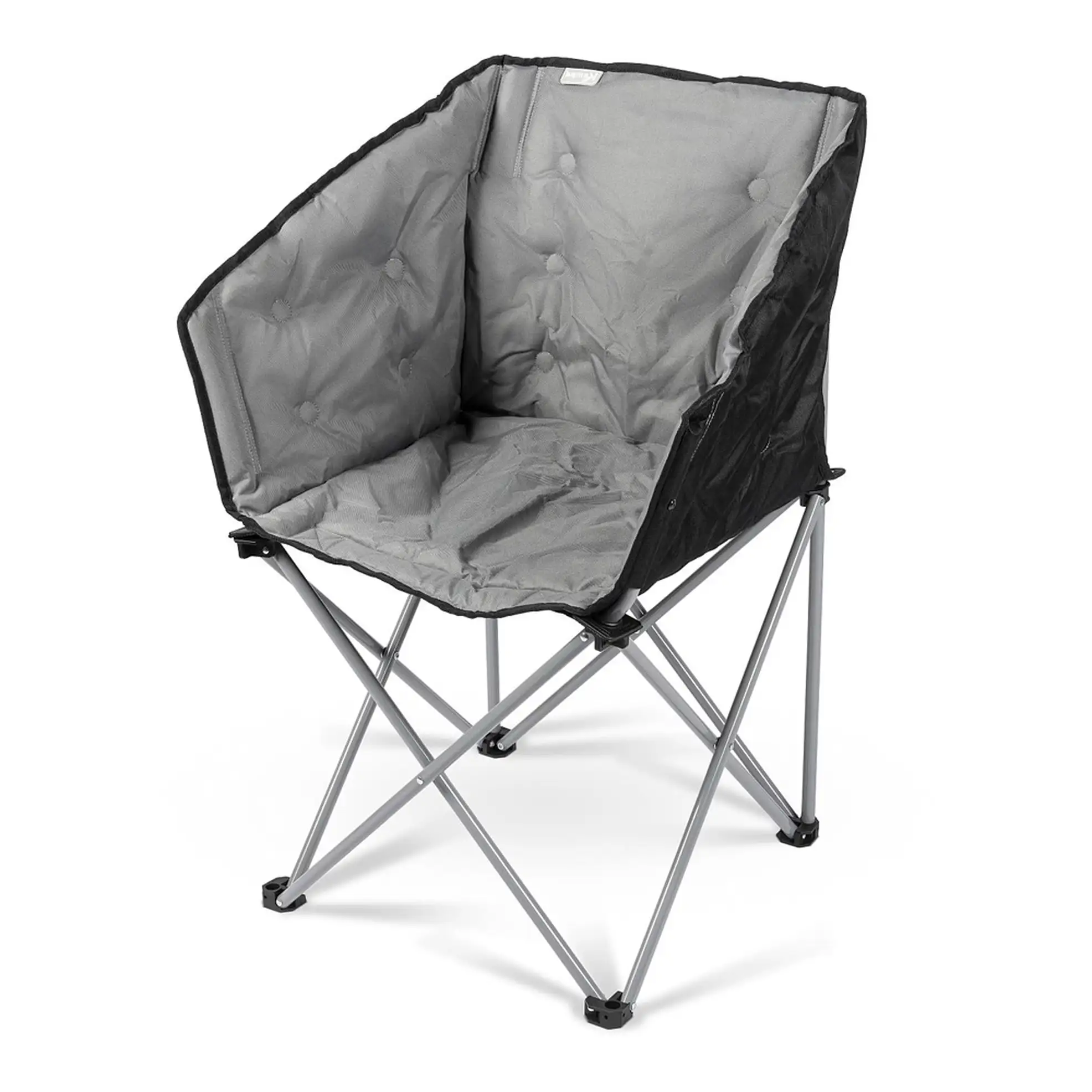 Dometic Kampa Folding Camping Tub Chair (46 x 86.5 x 63 cm, Fog)