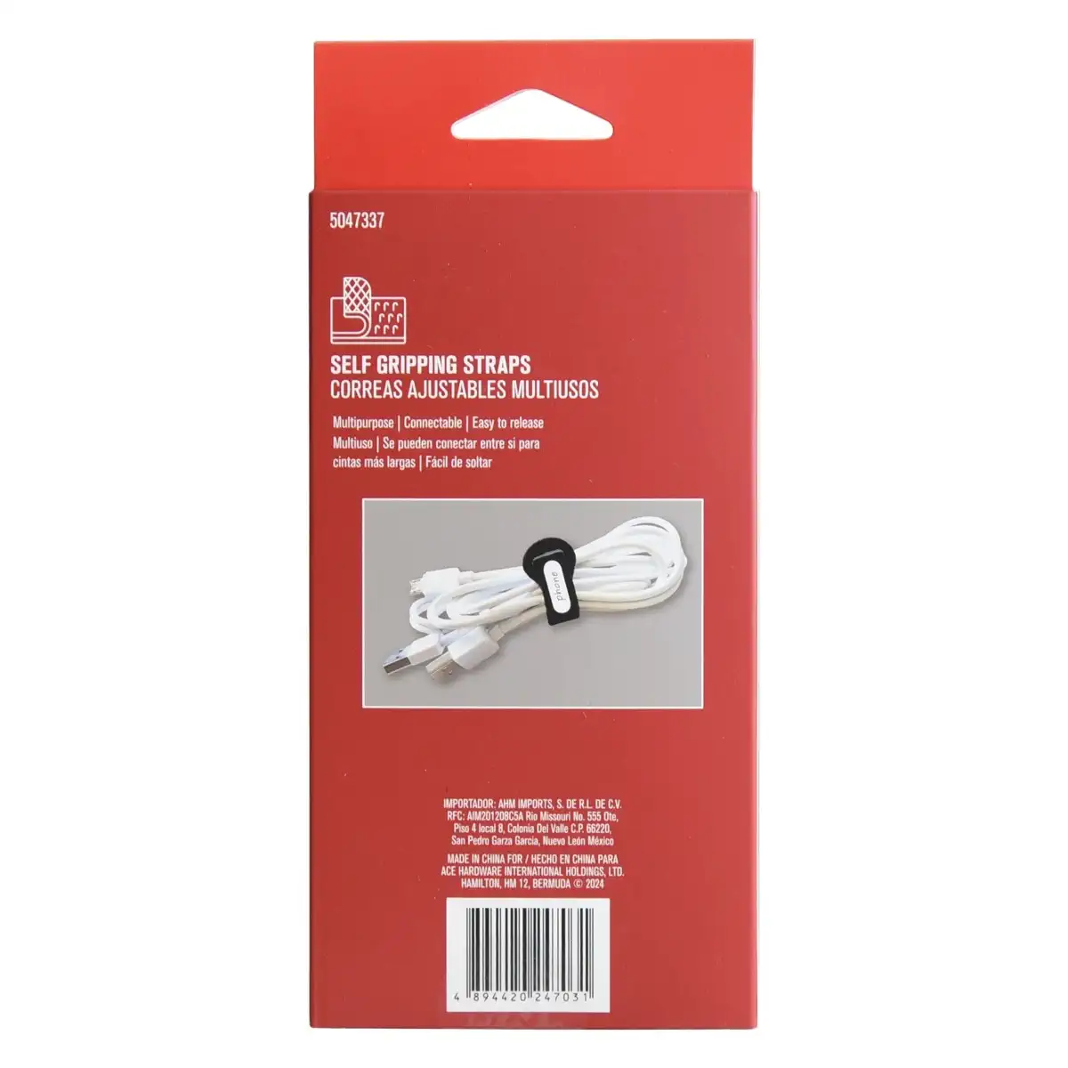 ACE Self-Gripping Strap with Tag Pack (30 x 2 cm, 10 Pc.)