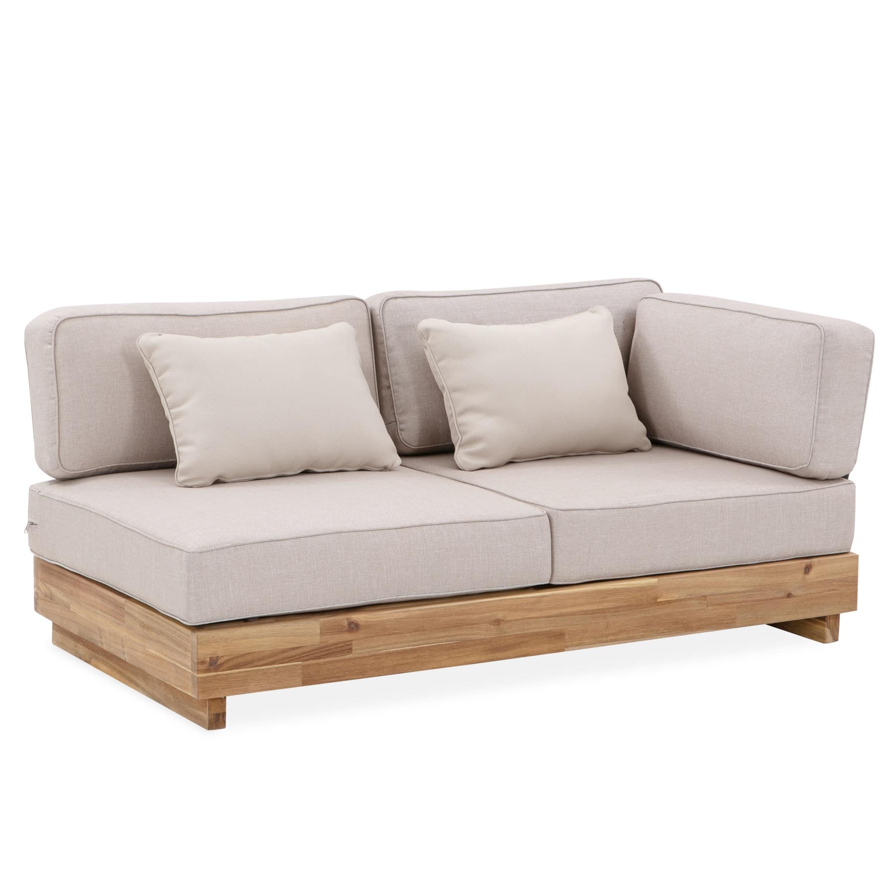 Dominica 5-Seater Acacia Sofa Set