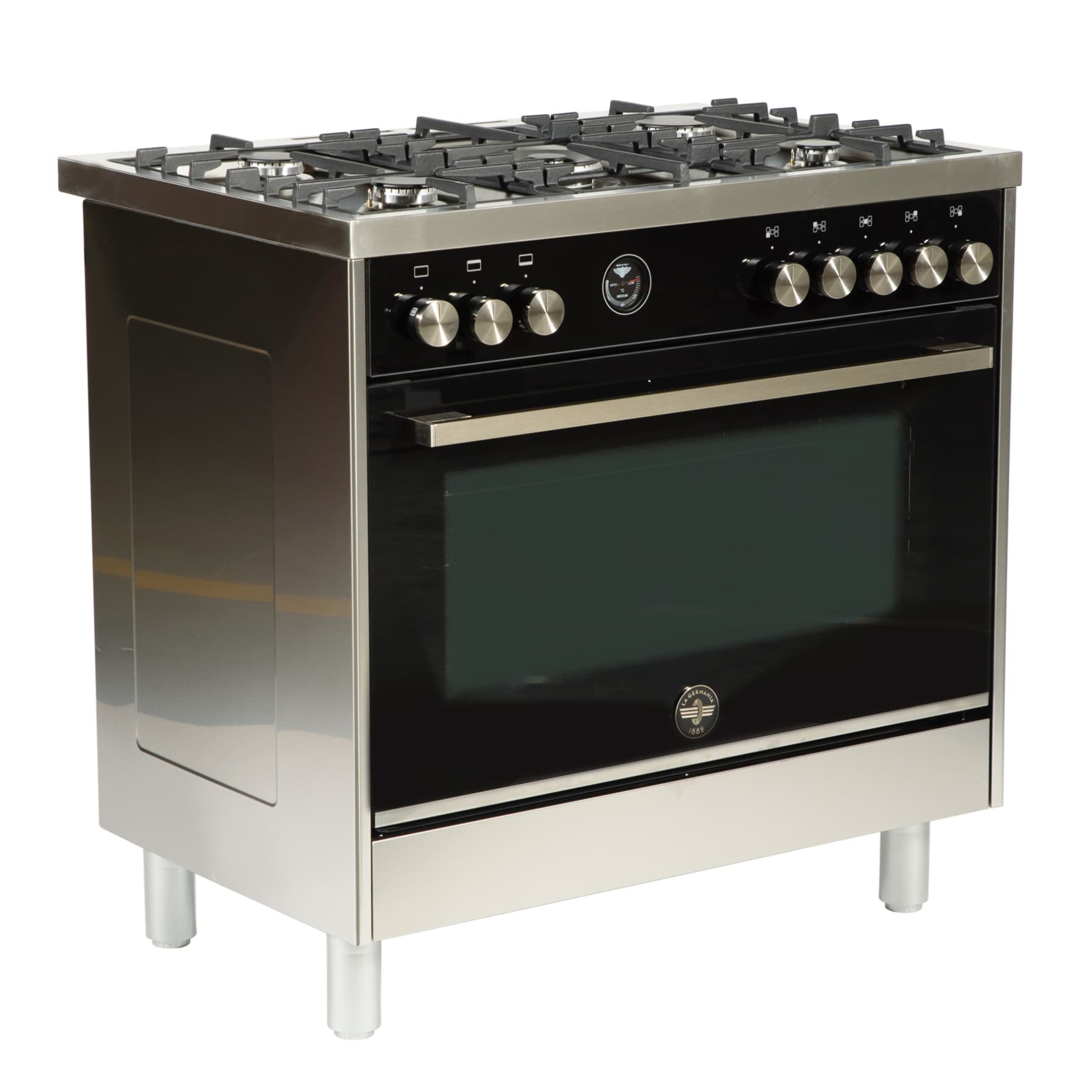 La Germania Futura Series Freestanding 5-Burner Gas Cooker, TUS95C81B (90 x 60 x 85 cm)