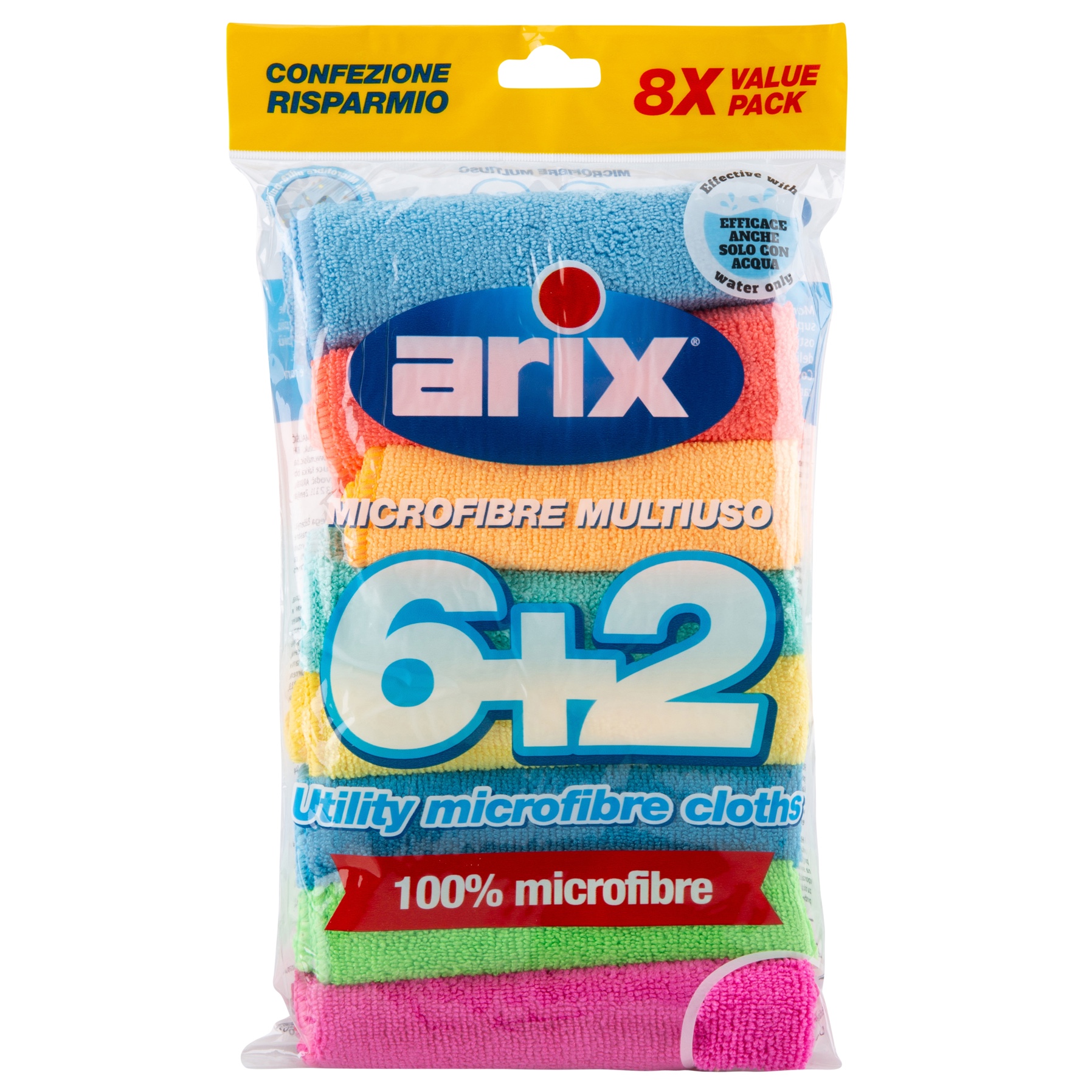 Arix Microfiber Utility Cloth Value Pack (8 Pc.)