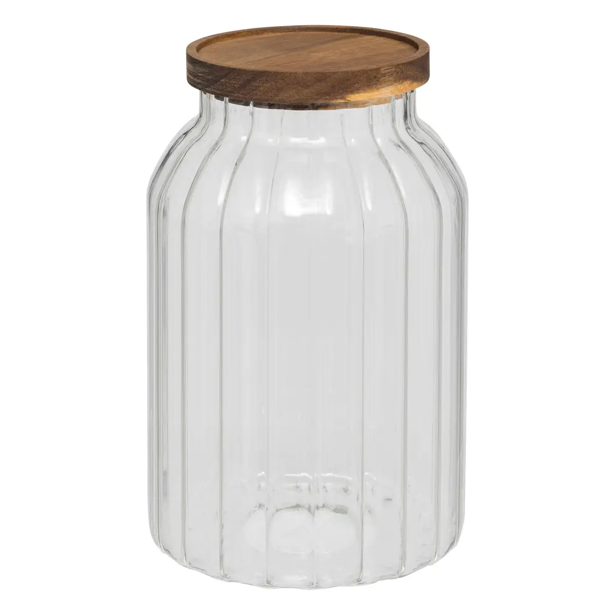 5Five Harmony Glass Jar wth Acacia Lid (3 L)