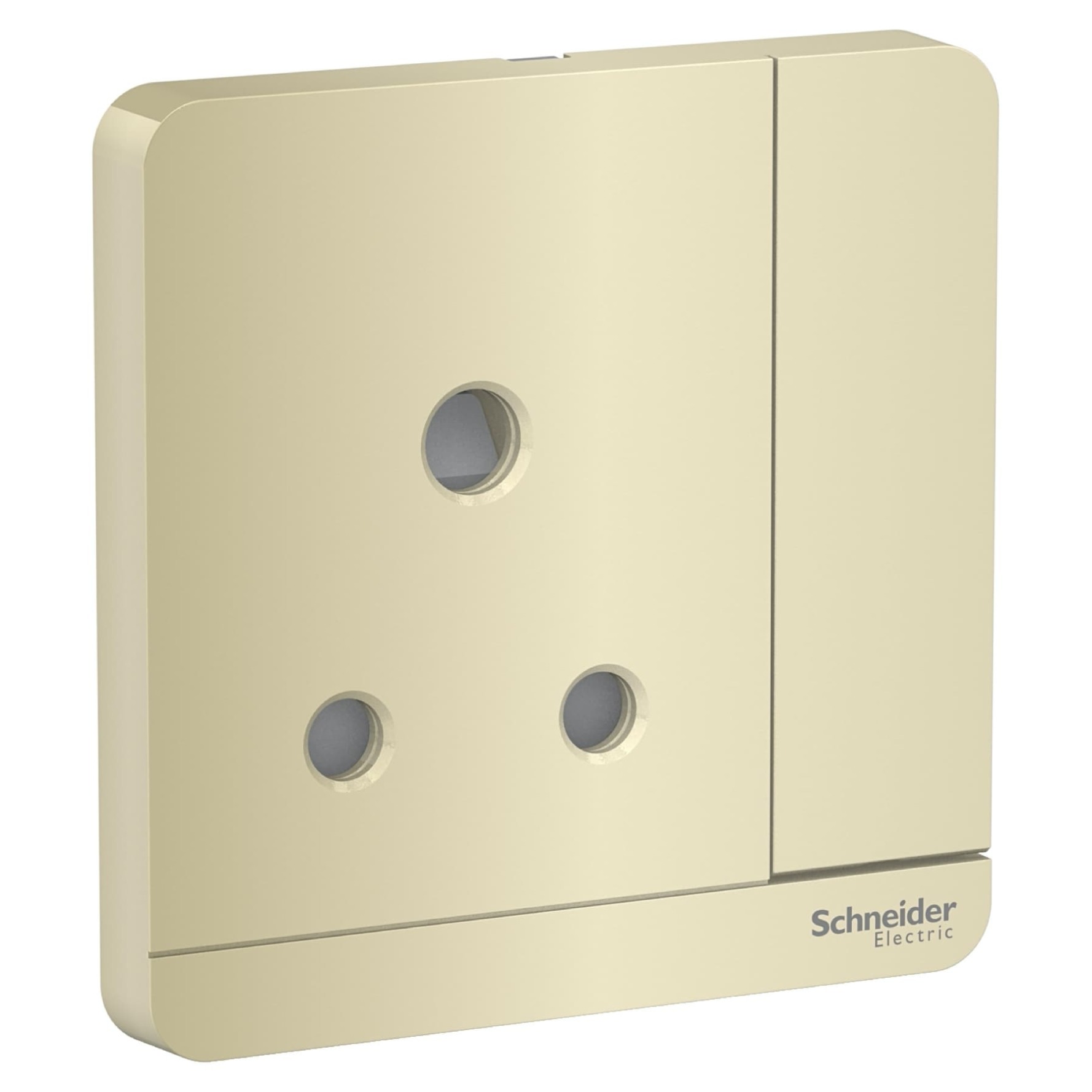 Schneider Electric AvatarOn 1 Gang 3 Pin Switched Socket (8.6 x 8.6 x 3.17 cm)