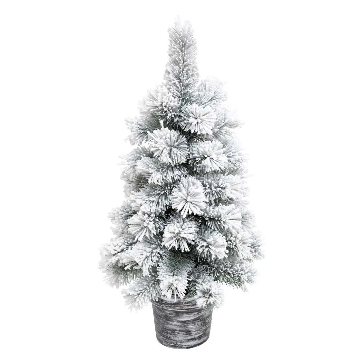 Windy Peak Flocked Artificial Tree (70 cm)