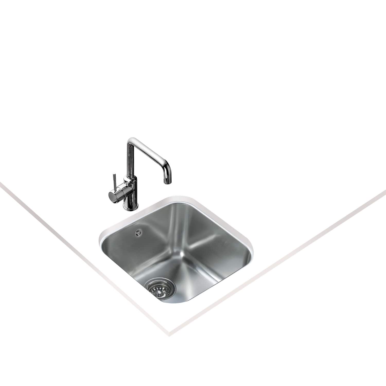 Teka Undermount Stainless Steel Sink (43.5 x 25 x 43.5 cm)