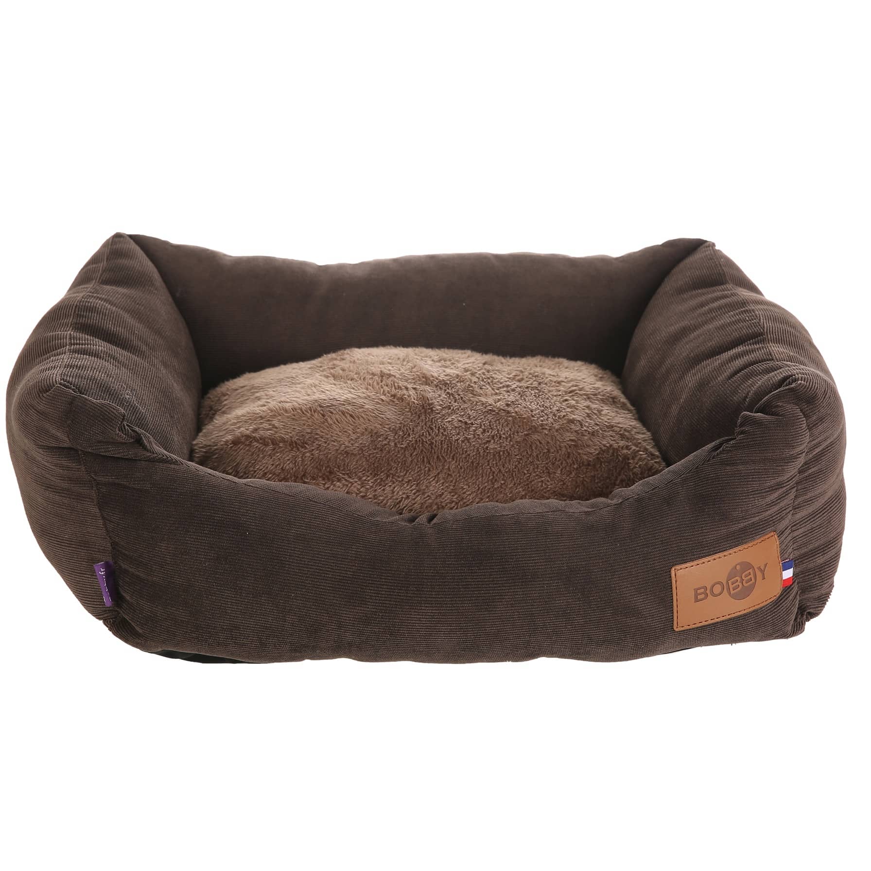 Bobby Daryl Basket Dog Bed (Brown, Small)