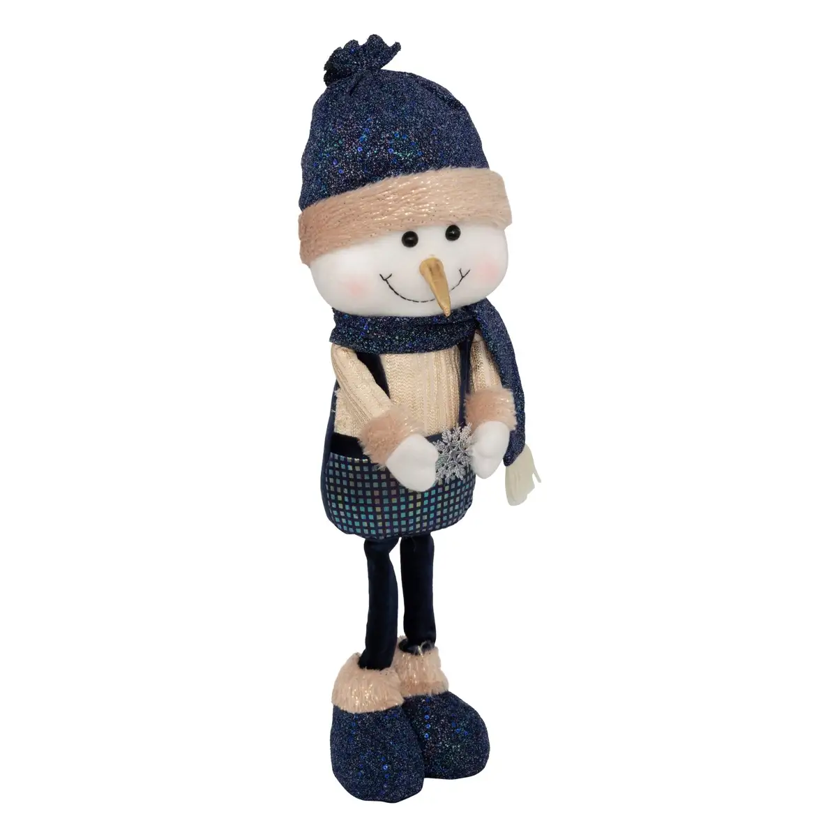 Atmosphera Standing Snowman Decor (1 Pc, 54 cm)