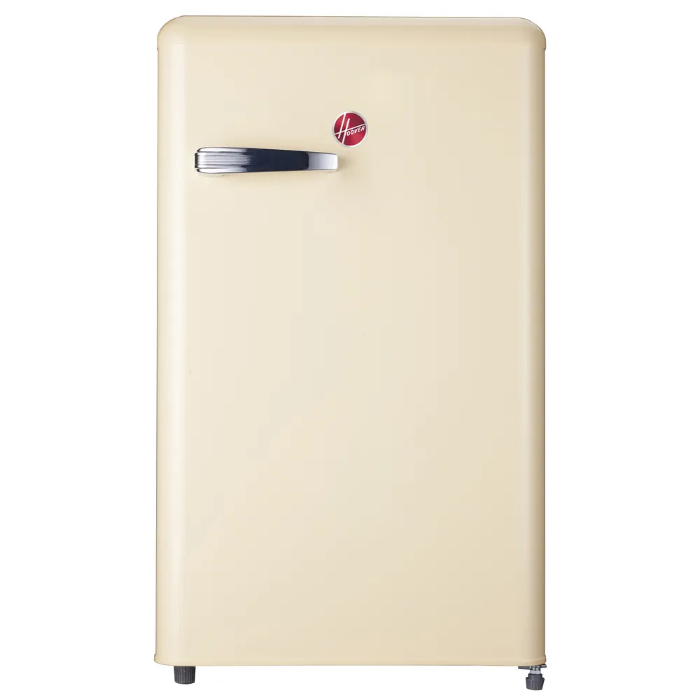 Hoover Freestanding Retro Style Single Door Refrigerator, HSD123RW (123 L)