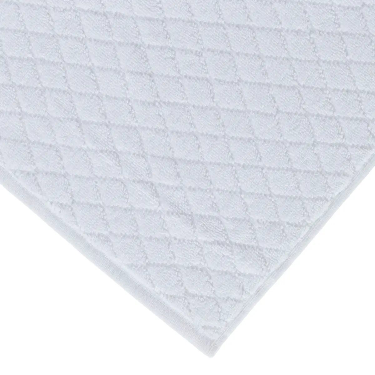 Luxury Cotton Bathmat (White, 51 x 91 cm)