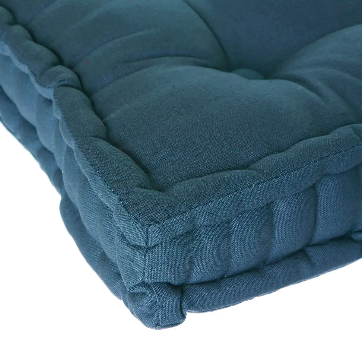 Atmosphera Floor Cushion (Blue, 40 x 40 x 8 cm)