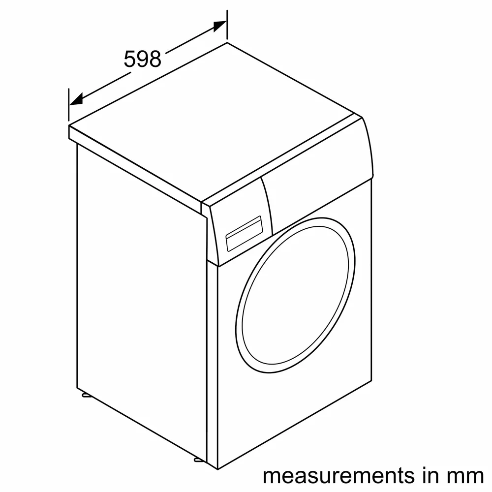 Siemens IQ500 10 Kg Freestanding Front Load Washer, WG54K2ZRGC (Cast Iron Grey, 1400 RPM)