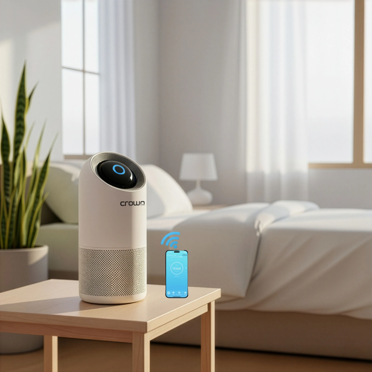 Crownline Air Purifier W/Convenient Smart Control, AP-475 (35 sq.m, 45 W)