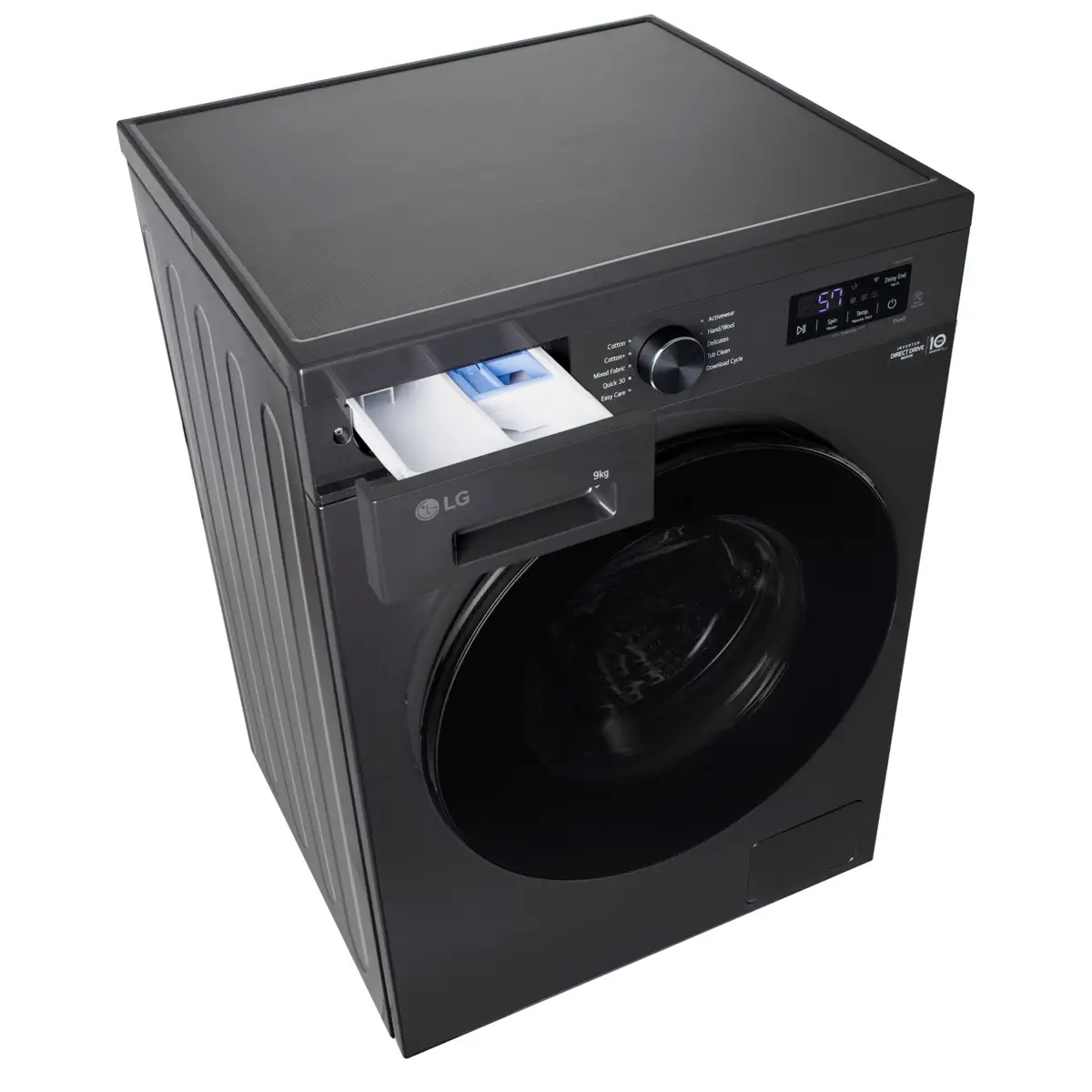 LG Free Standing 9 Kg Front Load Washinh Machine, LVF0900PBGB (1200 rpm)