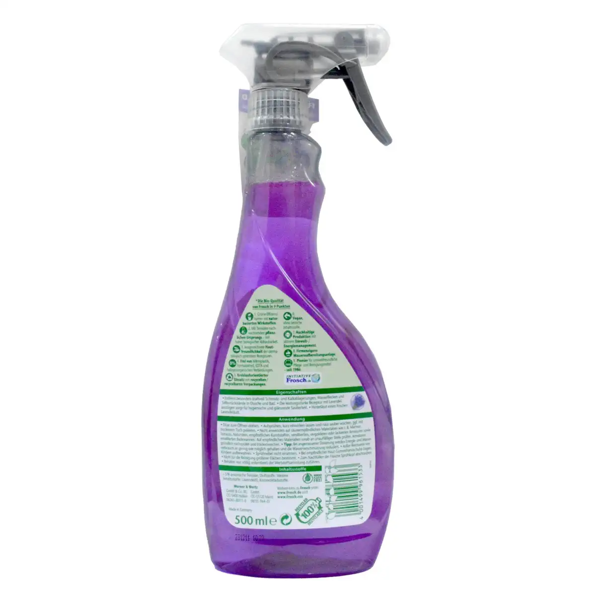 Frosch Lavender Sanitizing Spray Hygiene Cleaner (500 ml)