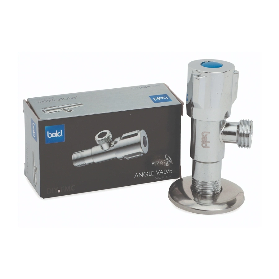 Bold Brass Mini Faucets W/Stainless Steel Angle Valve