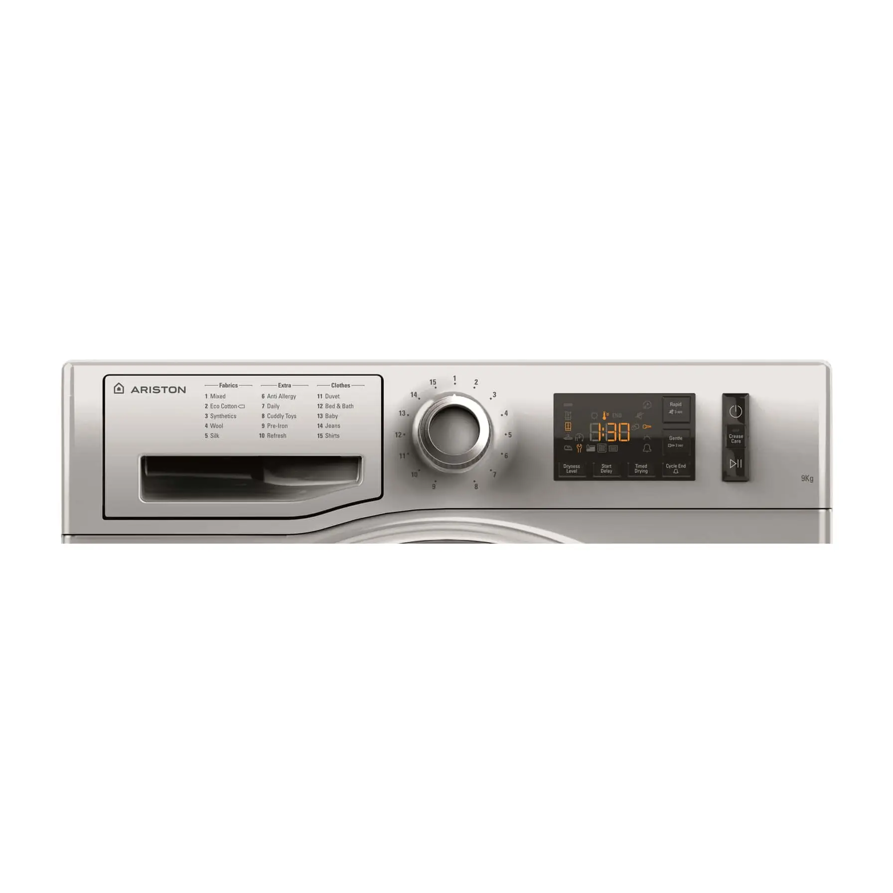Ariston 9 Kg Tumble Dryer, NTM119X1SBXGCC