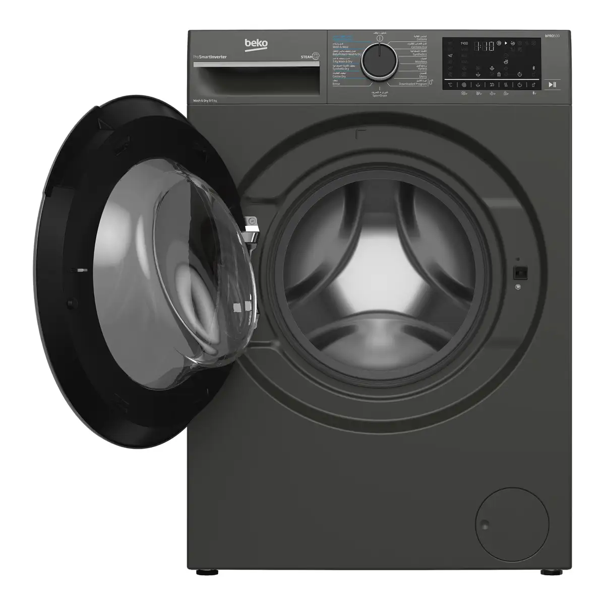 Beko Freestanding 8 Kg Front Load Washer/Dryer, WD8514M (5 Kg Dry, 1400 RPM)
