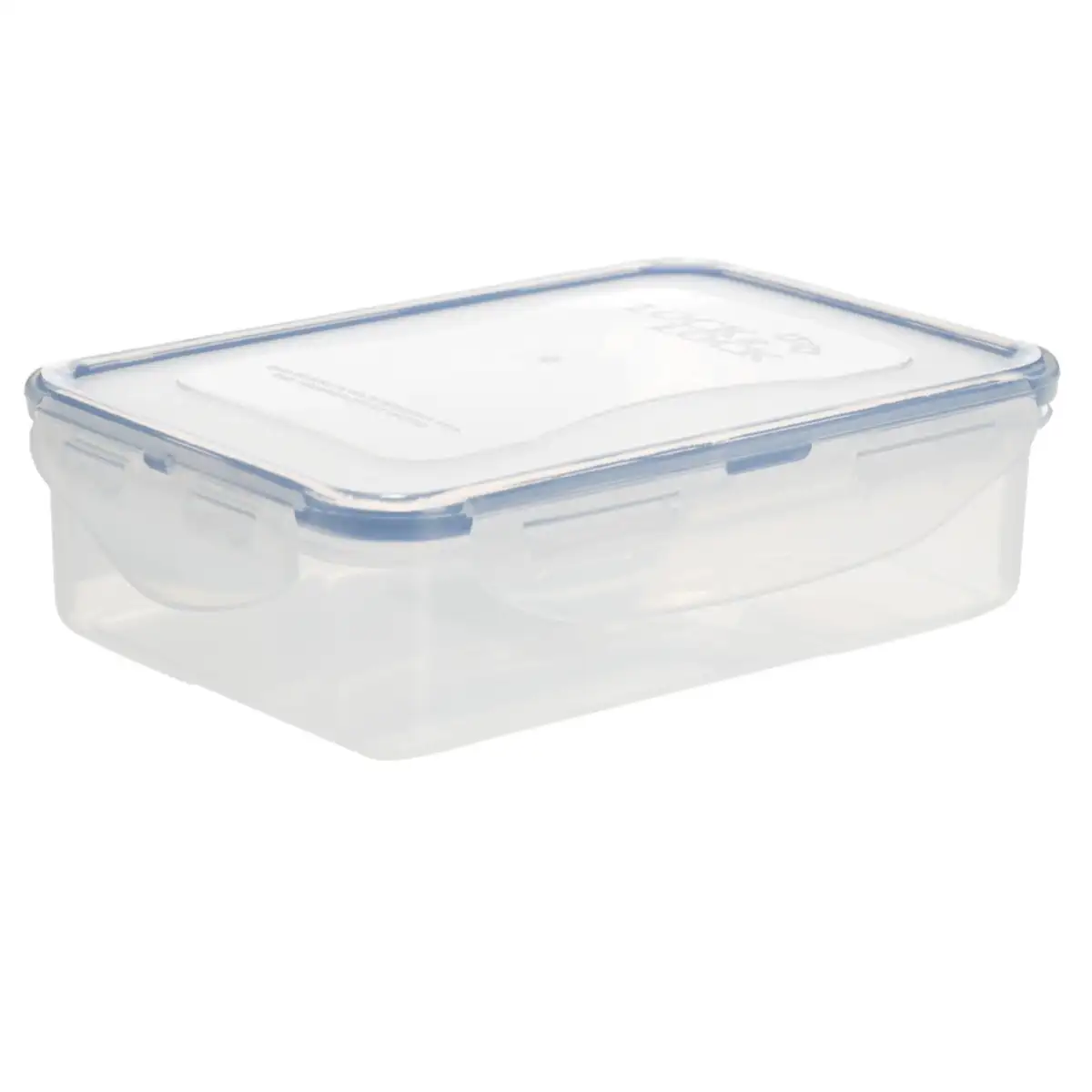 LocknLock Clear Plastic Food Container Set (800 ml + 550 ml)