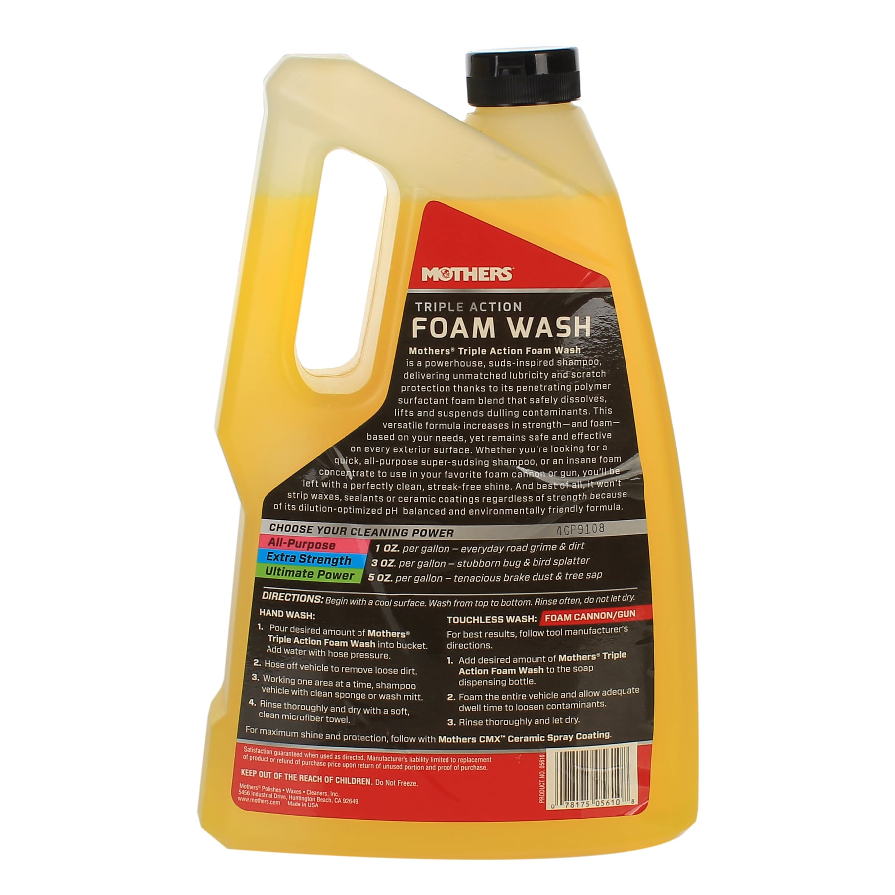 Mothers Triple Action Super Concentrate Foam Wash (2957 ml)