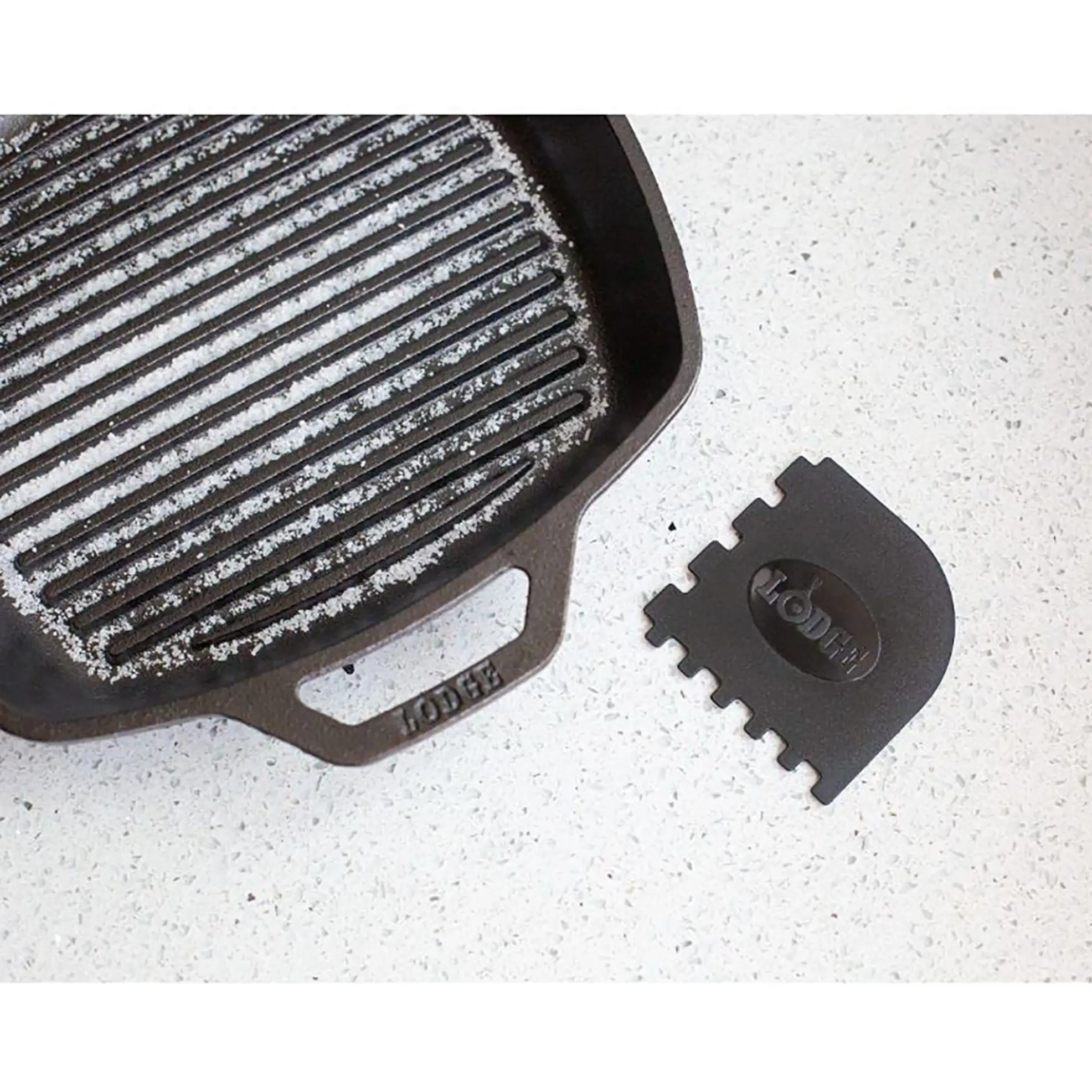 Lodge Cast Iron Grill & Pan Scraper Set (2 Pc.)