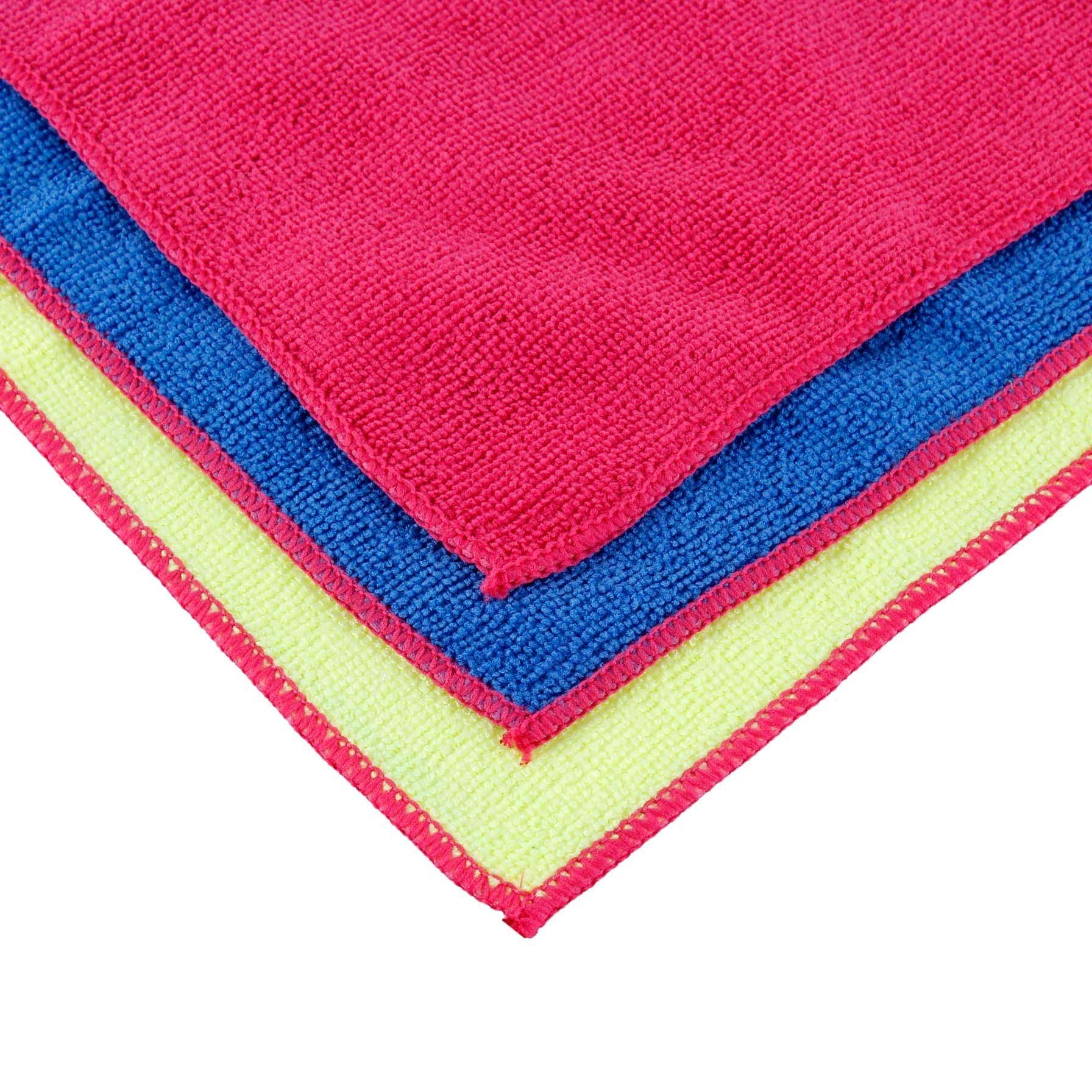 Kenco Soft Microfiber Towel Pack (40 x 30 cm, 3 Pc.)