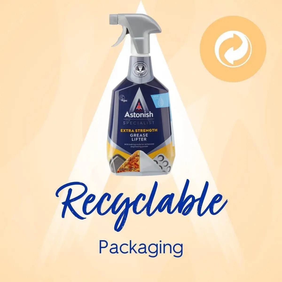 Astonish Grease Lifter (Baking Soda Scent, 750 ml)