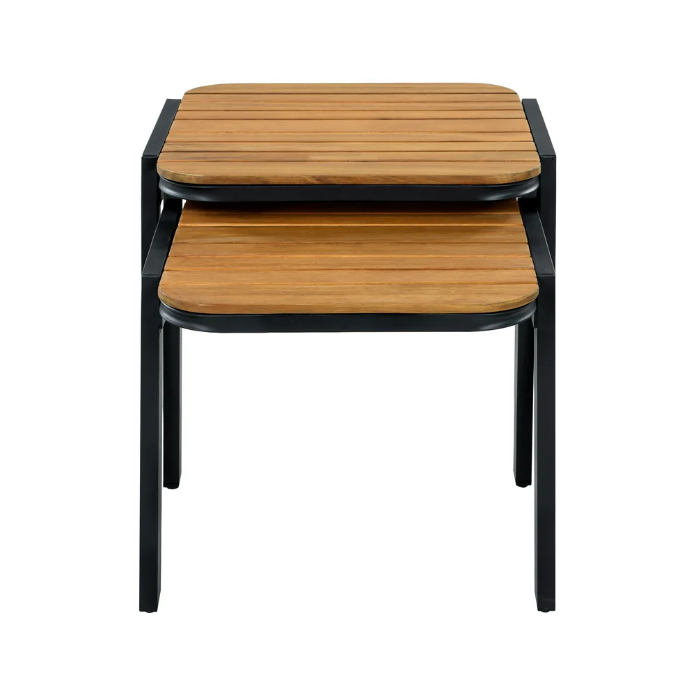 Living Accents Linea Nesting Table Set (48.5 x 46 x 44.5 cm, 2 Pc.)