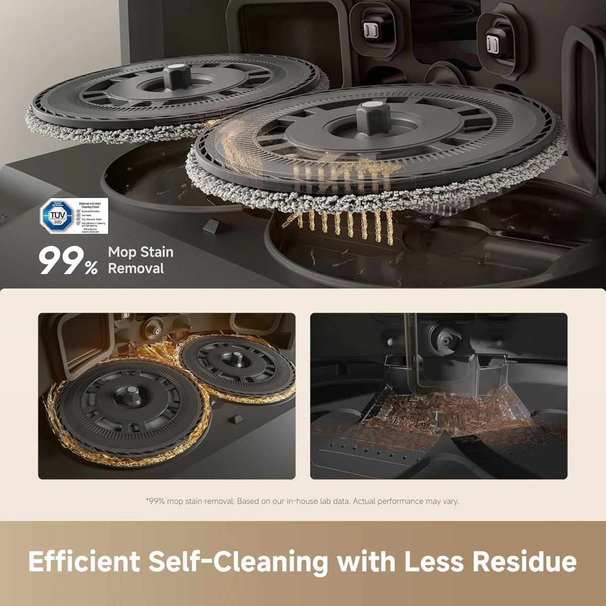 Dreame L50 Ultra-Robotic Vacuum Cleaner, RLL53SE-Black