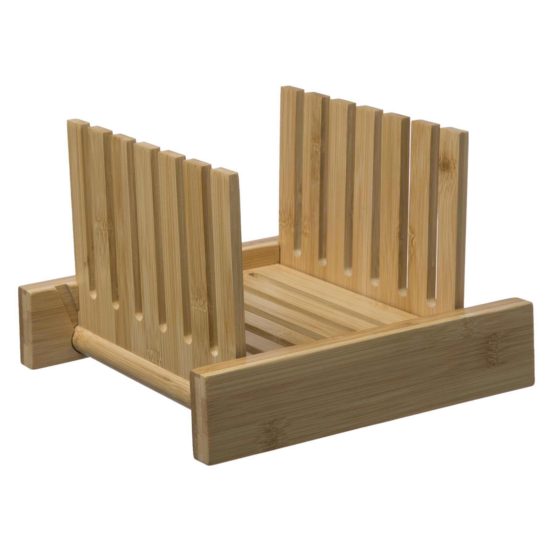 5Five 2-Position Bamboo Dish Rack (25 x 23.8 x 14 cm)