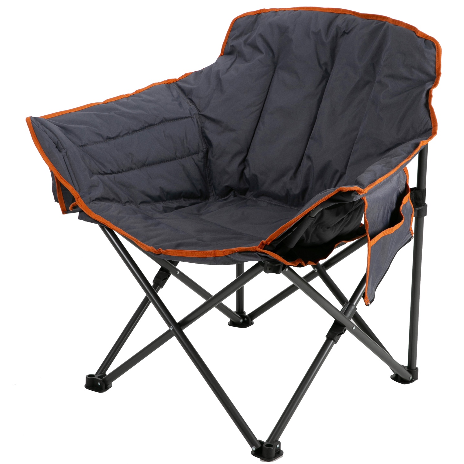 Club Steel Camping Chair (Grey)