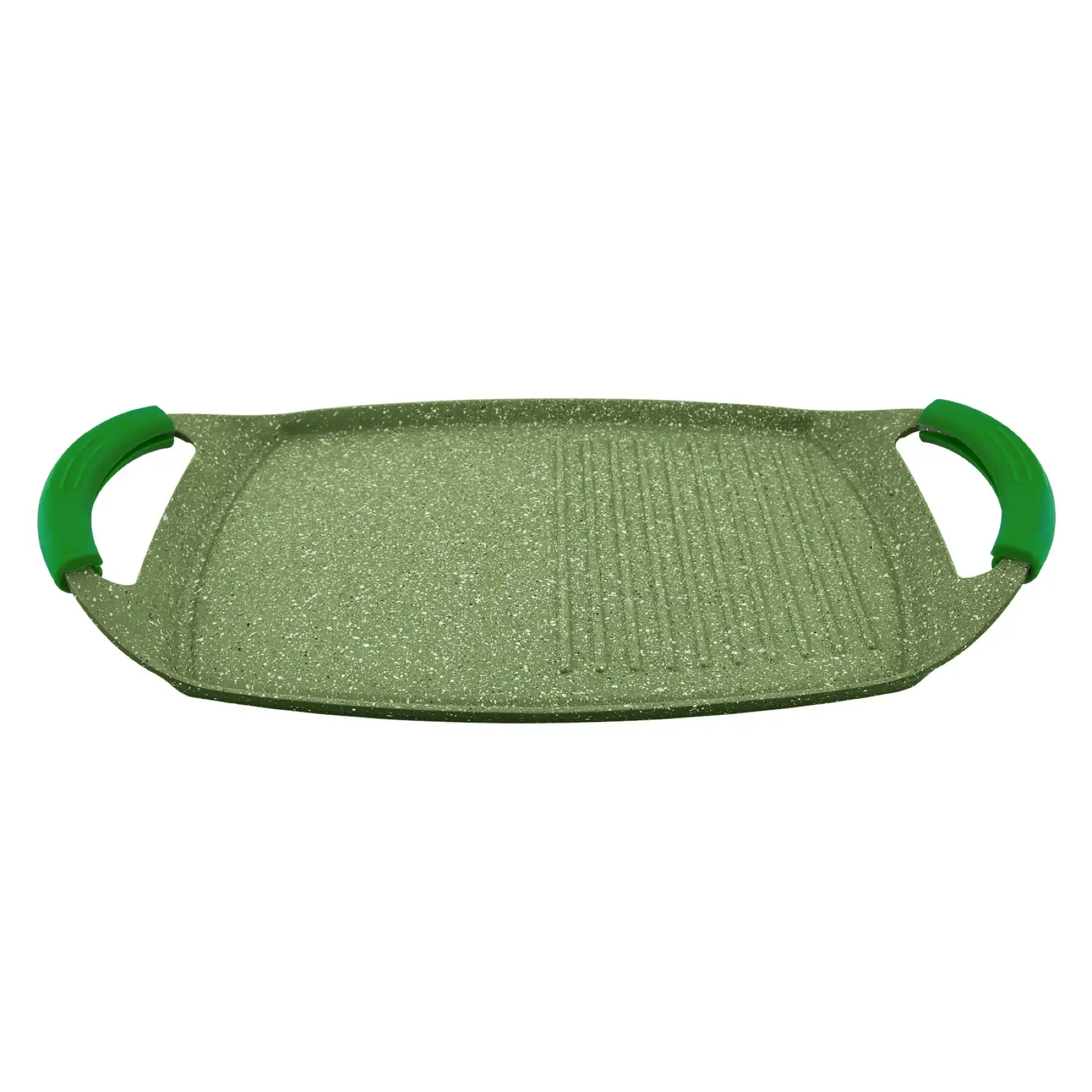 Prestige Essentials Non-Stick Granite Grill Pan W/Aluminum Base (47 x 32 x 29 cm, Green)