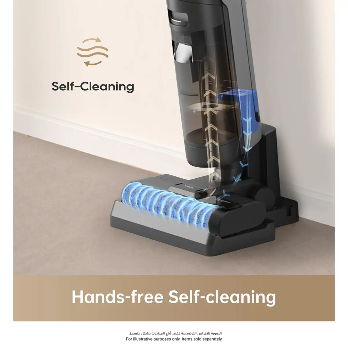 Dreame H12S AE Cordless Wet & Dry Vacuum Cleaner, HHR14A/H12S AE (900 ml, 1400 W)