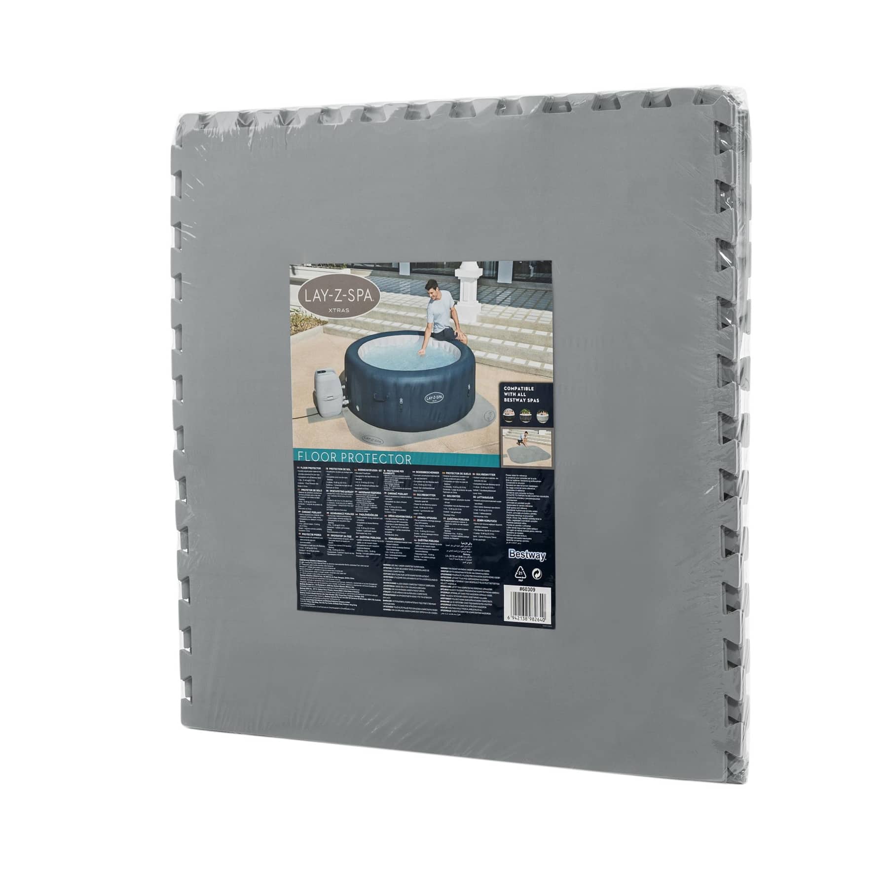 Bestway Lay-Z-Spa Floor Protection Tile Set (216 x 216 cm)