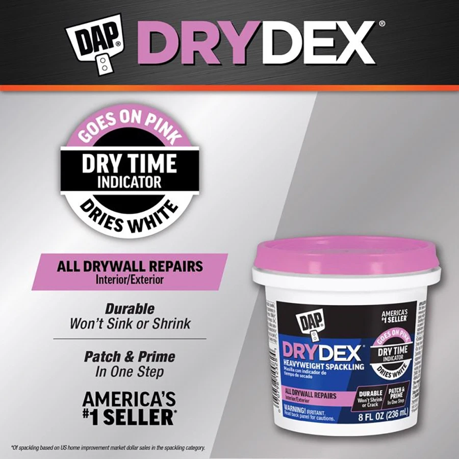 DAP DryDex Spackling Compound (White, 236 ml)