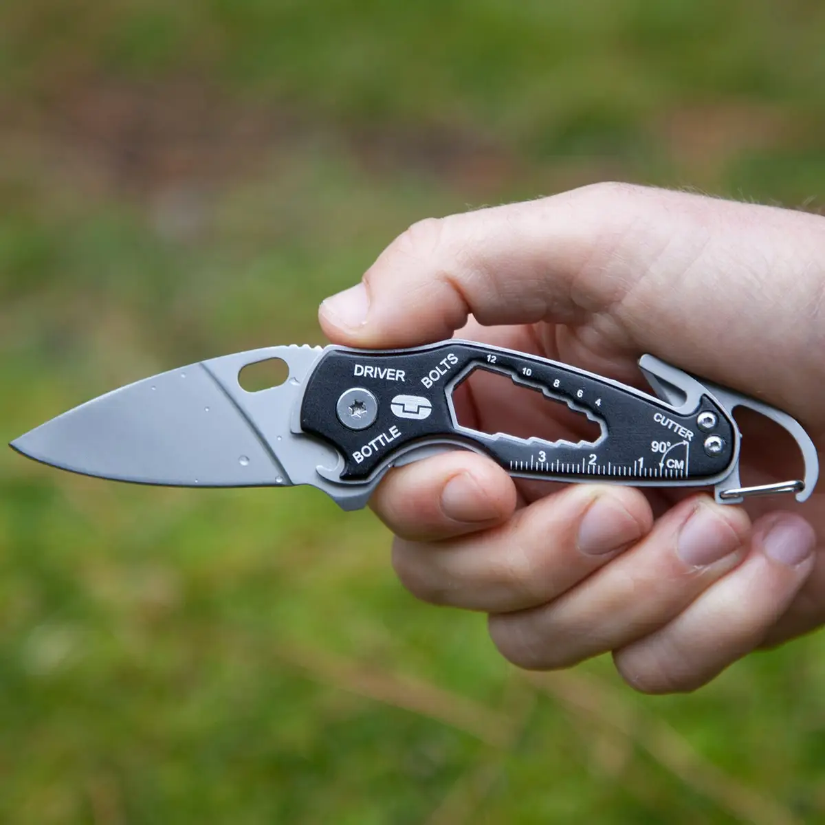 True Utility Smartknife Stainless Steel Multitool Knife, TU573 (99 x 33 x 11 mm)