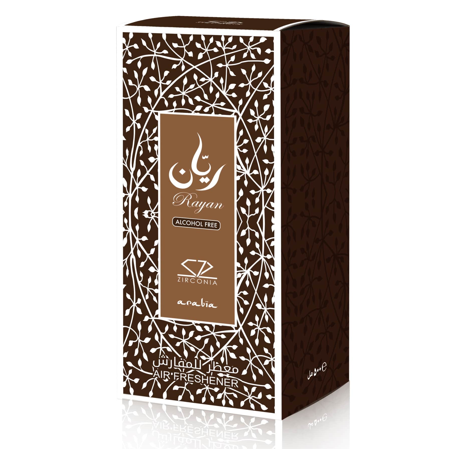 Zirconia Alcohol-Free Air Freshener (500 ml, Rayan) 