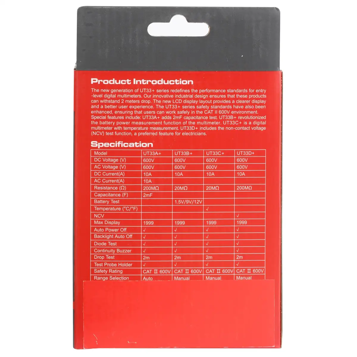 Uni-T Digital Multimeter (6 Function)