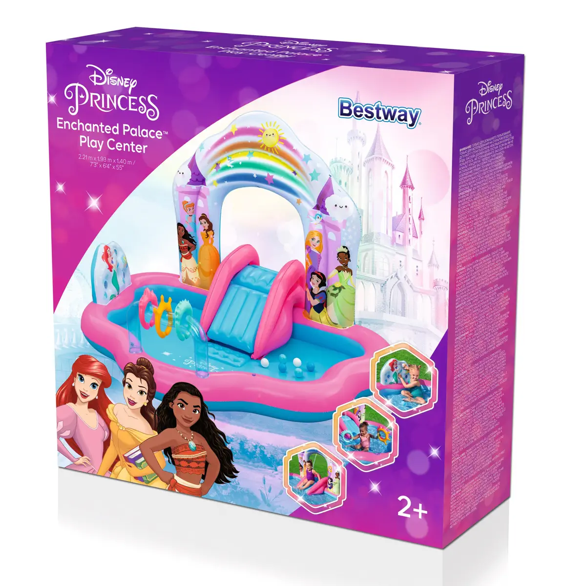 Bestway Disney Enchanted Palace Play Center (2.21 x 1.93 x 1.4 m)