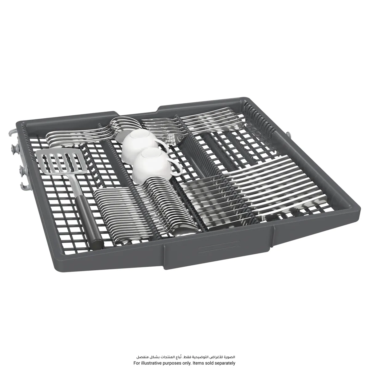 Siemens IQ500 Freestanding Anti-Fingerprint Dishwasher, SN25EI64MM (14 Place Setting)