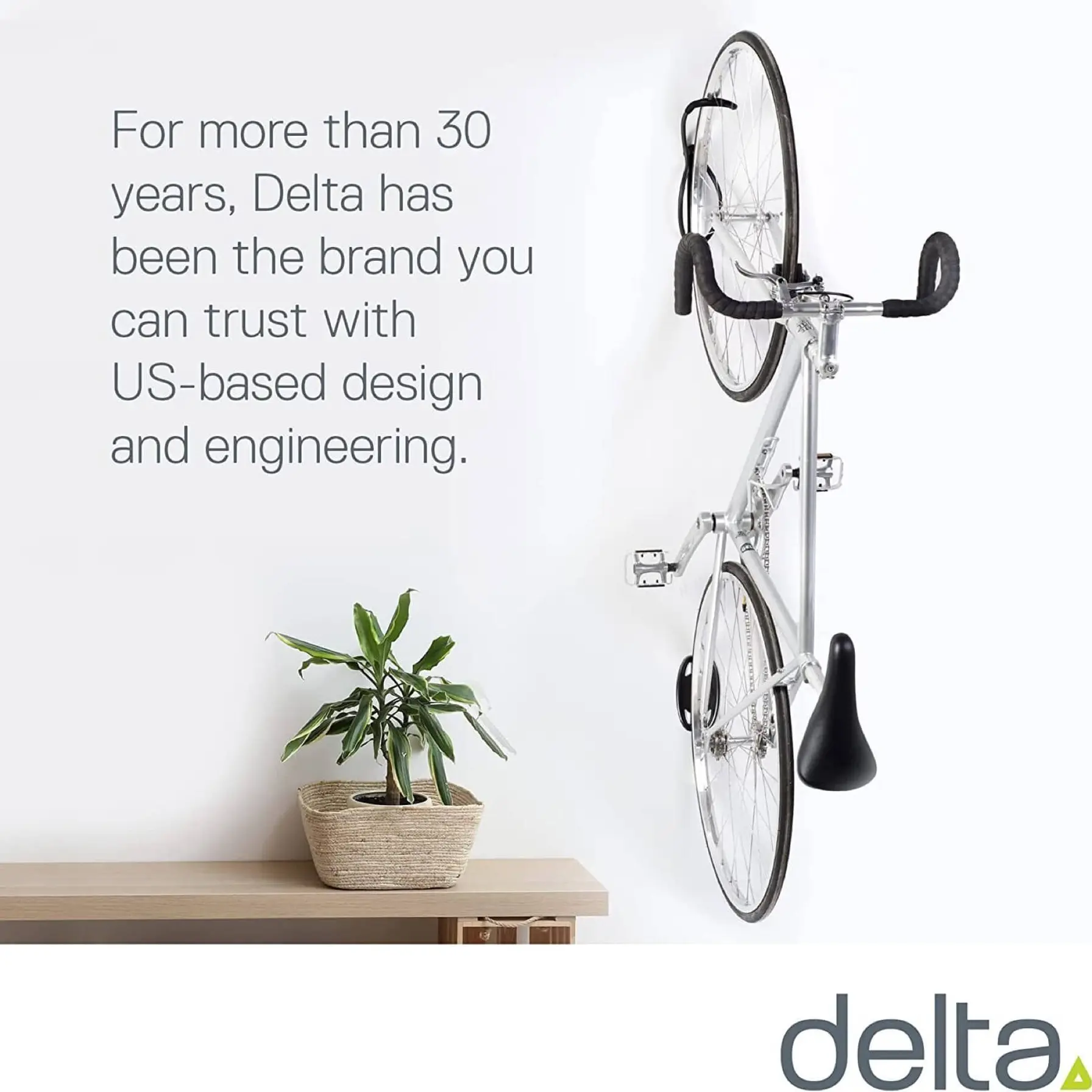 Delta Heavy Duty Single Bike Wall Mount