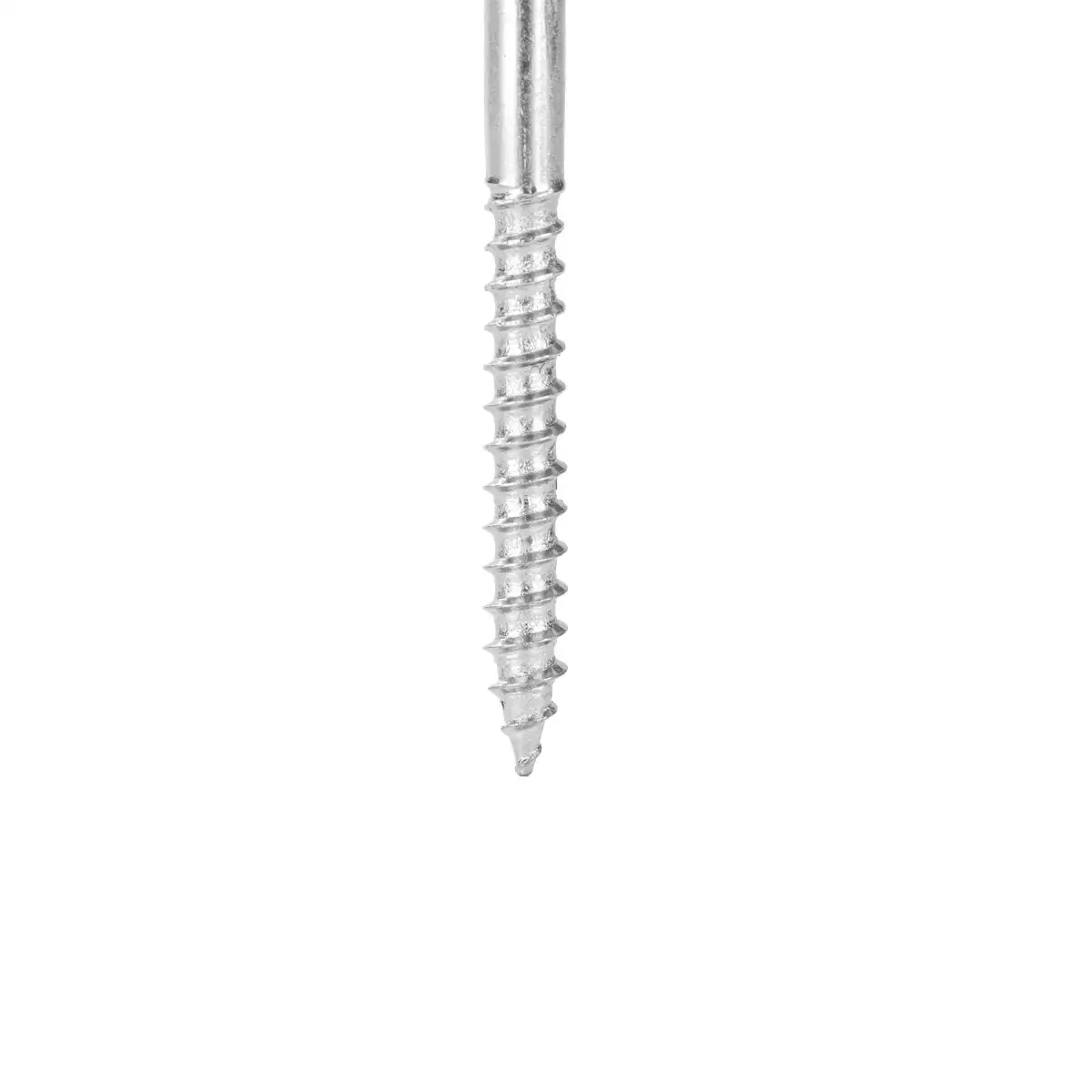 Diall Chrome Effect Slotted Round Mirror Screw Pack (Dia. 0.4 x L. 4.25 cm, 4 Pc.)