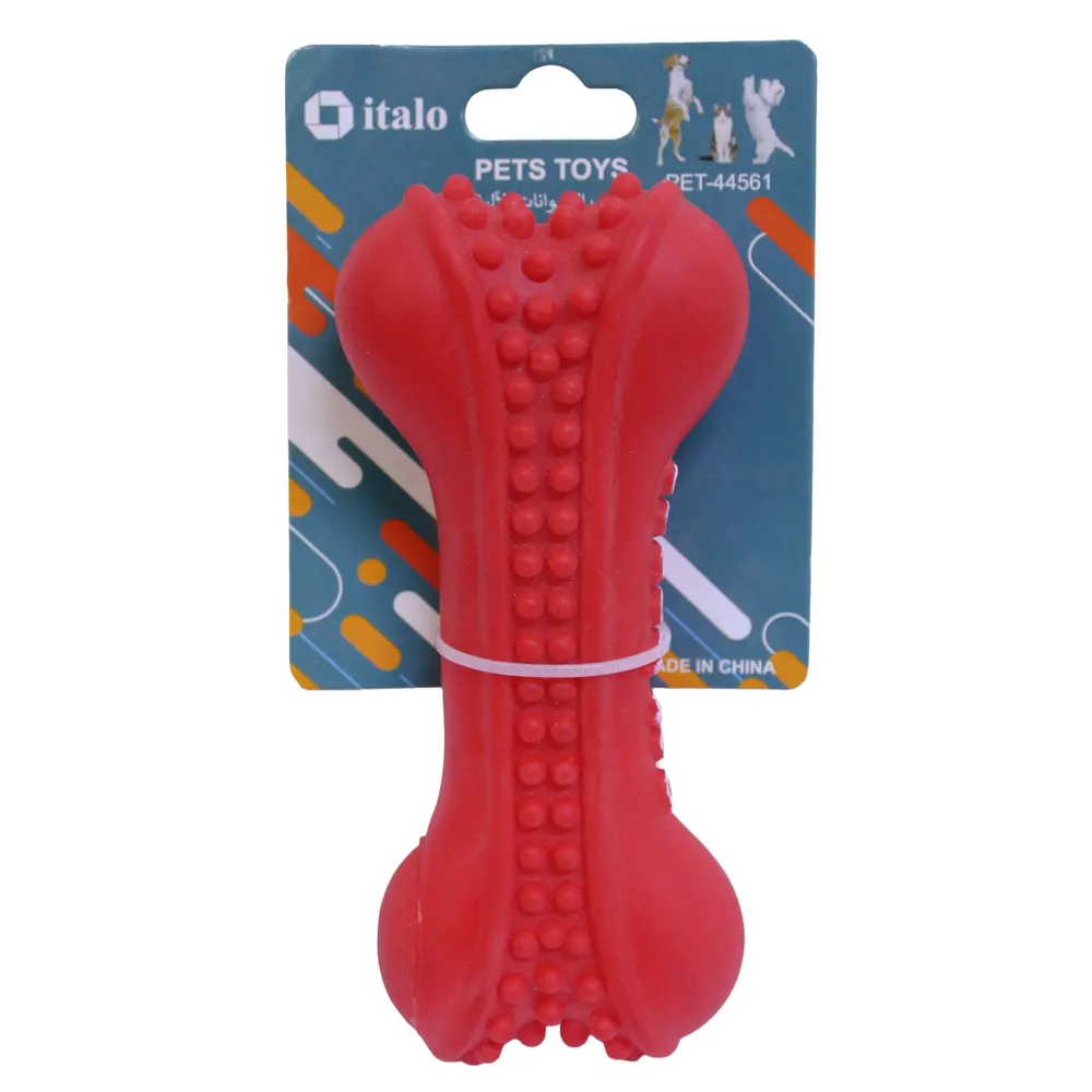 Italo Dog Chew Toy Bone (Assorted Colors)
