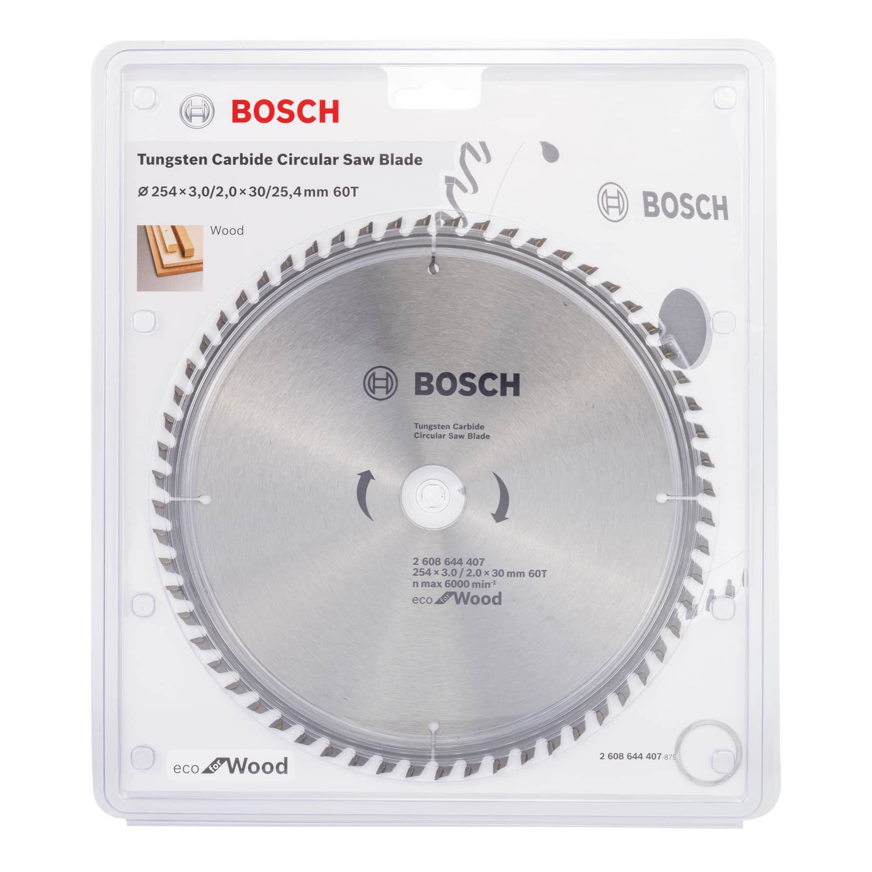 Bosch CSB ECO Wood Circular Saw Blade (25.4 x 0.3.0/0.2 x 3-6 cm)