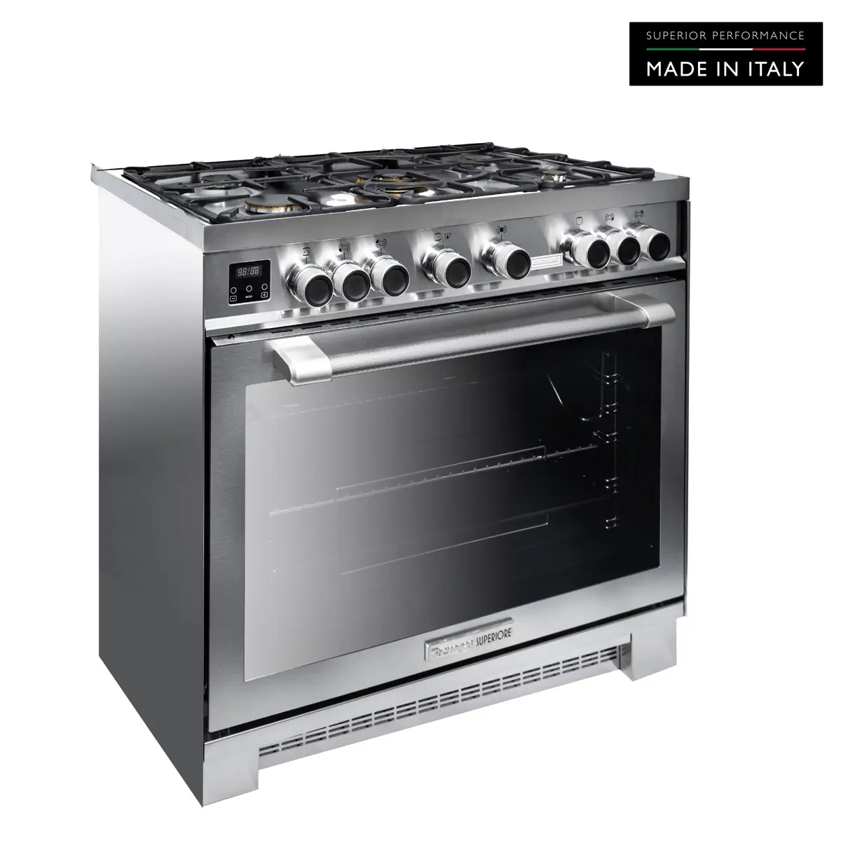 Tecnogas Superiore Freestanding 5-Burner Gas Cooker W/Oven, NG170X96G5VC (170 L, ‎60 x 90 x 85 cm)